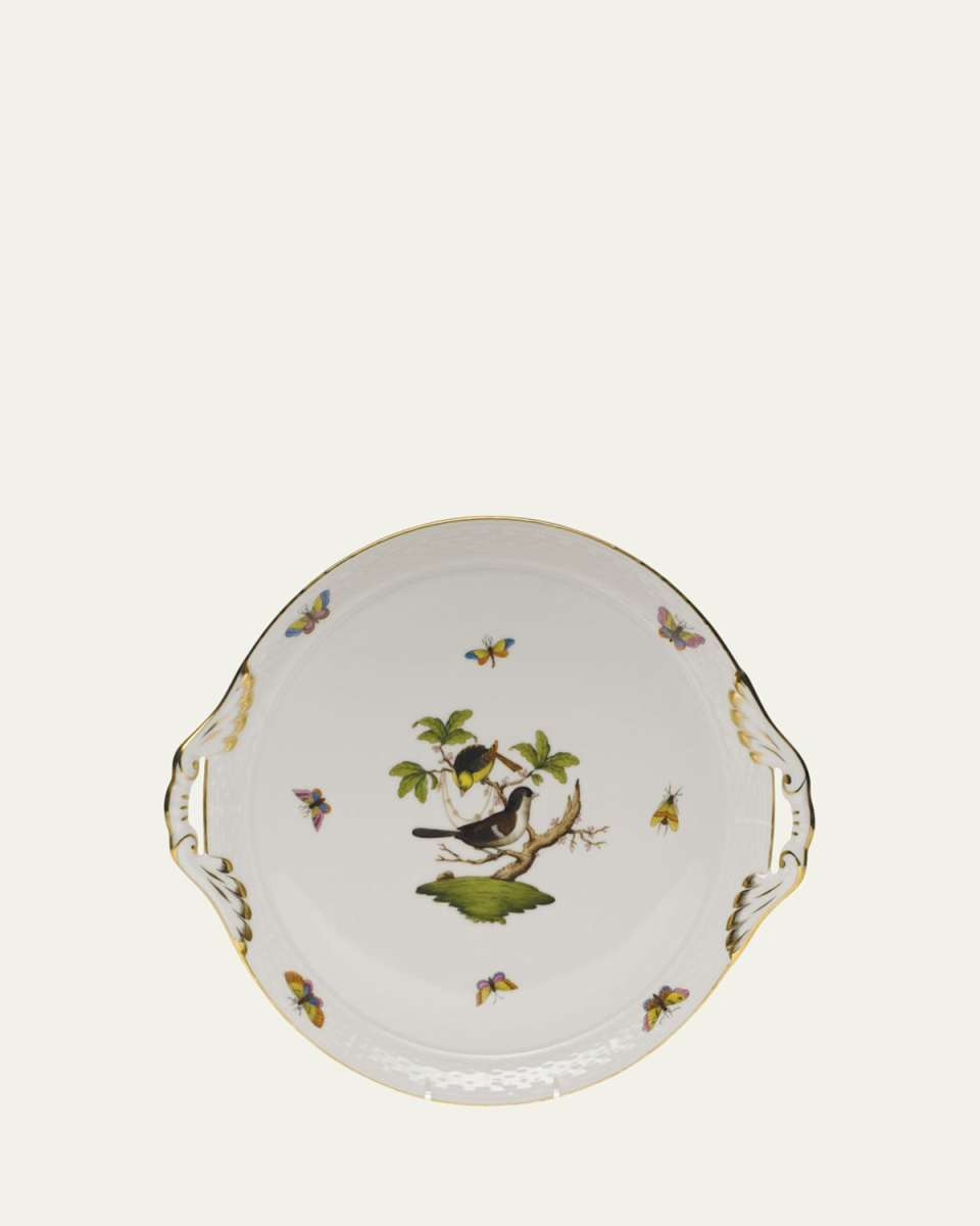 Rothschild Bird Round Tray with Handles